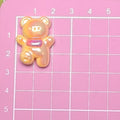 100Pcs Cute Electroplating Cartoon Animal Flatback Bear Rabbit Series Resin Scrapbook Diy Jewellery Hairpin Accessories Decor