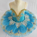 Sweet Halter Dance Ballet Stage Performance Group Swan Tutu Princess Shaggy Dress