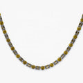 Pass Diamond Tester Hip Hop D Color Moissanite Mix Colorful Multi Gemstone Tennis Chain With 925 Sterling Silver GRA Women Men