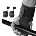 Gym Heavy Duty Weightlifting Pull up Training Neoprene Iron Wrist Palm Protective Wrap Straps Power Lifting Barbell Assist Hooks