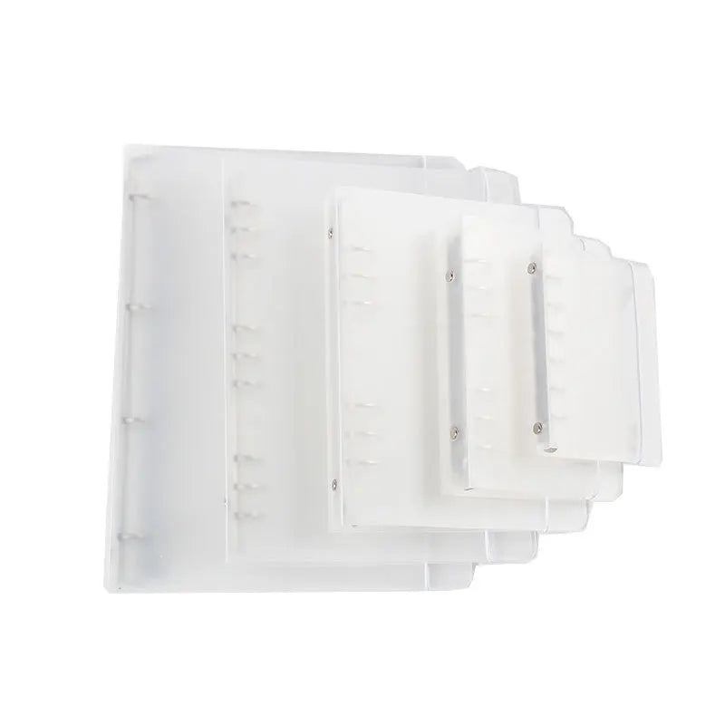 PP Plastic Binder Ring Clip Reusable Multifunction Organizer for A4/A5/A6/A7/B5 Size File Folder