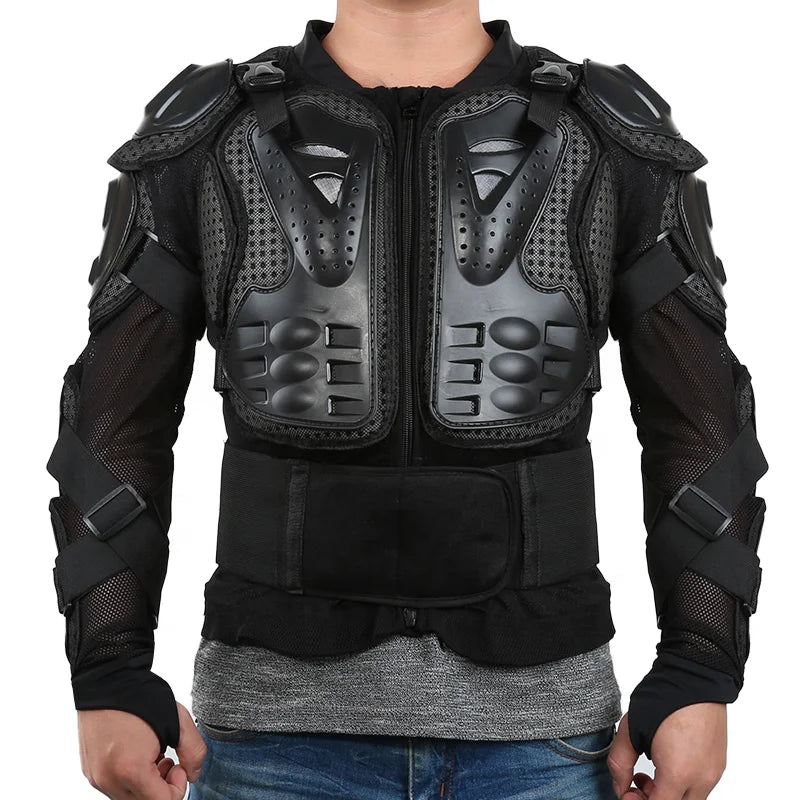 Motorcycle Full Body Armor Jackets Motocross Racing Jersey Spine Chest and Arm Protection Jacket