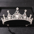 Girl Hair Tiara Waterdrop Crystal Kids Tiara Crown Wedding Hair Accessories
