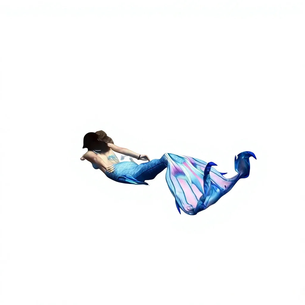 Hot Sell Sexy Mermaid Skin Tail Costume Swimsuit for Women with High Quality Spandex/Polyester Quick Dry