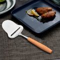 Hot Selling Home Use Kitchen Tool Butter Cutter Wooden Handle Stainless Steel Cheese Knives Cheese Slicer Spatula