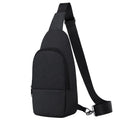 Wholesale OEM Custom logo Men Waterproof Light Korean Style Crossbody Trend Mens Chest Bag Sling Bag