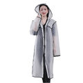Quality Durable Waterproof PVC Raincoat Custom Logo Reusable Portable Outdoor Camping Rainwear for Adults Modern Style Fashion