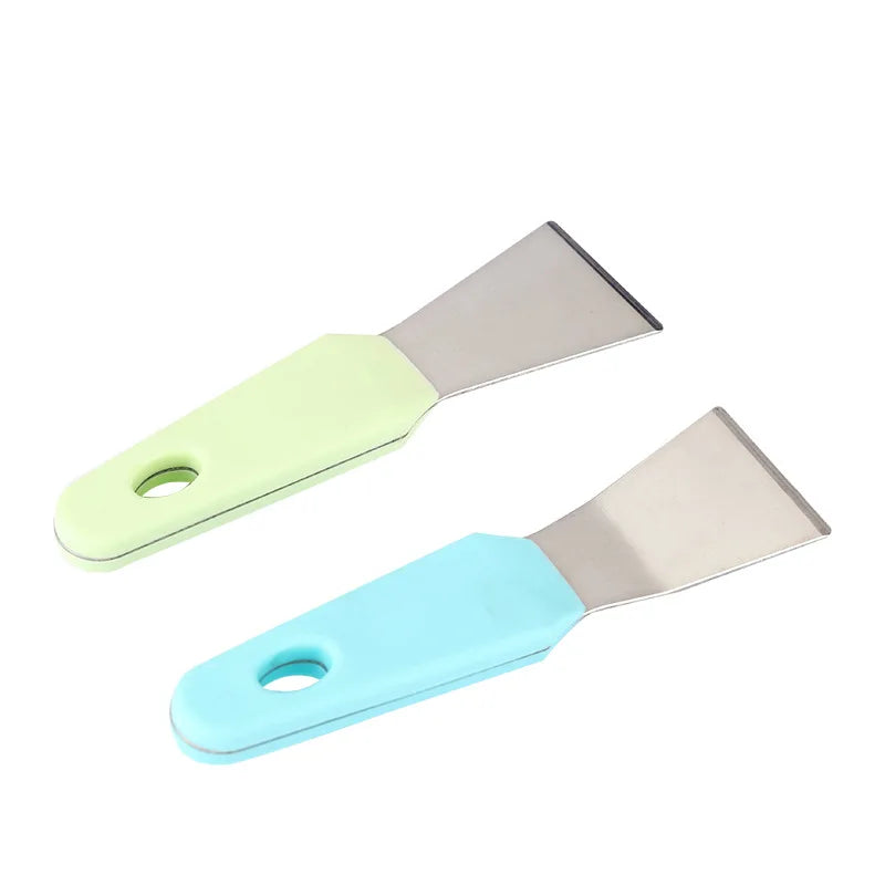 Multipurpose Stainless Steel and Plastic Spatula for Kitchen Cleaning Fume Ice Refrigerator Defrost Freezer Shovel