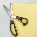 9" Stainless Steel Fabric Pinking Shears Dressmaking Scissors Serrated Blades for Decorative Patterns