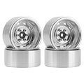 Deep Dish 1.9 Inch Metal Beadlock Wheel Hub Rim for 1/10 RC Crawler Axial SCX10 II III 90046 AXI03007 Traxxas TRX4 RC4WD D90