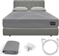 Earthing conductive 5% silver 95% cotton fiber grounding fitted sheet cotton bed sheets