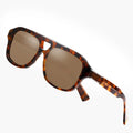 High Quality Wholesale Uv400 Double Bridges Polarized Sunglasses Custom Logo Acetate Shades Men Polarized Unisex Sunglasses MegaBDM