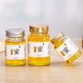 100 ml 200 ml 280 ml 380 ml 500 ml 730 ml Metal Screw Lids Honey Jam Jars square Glass Jars