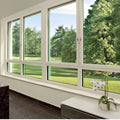 Fine Processed Multiple Optional Opening PVC/uPVC Casement Windows Hurricane Impact Windows With Safety Glass