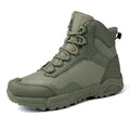 Breathable  Lightweight Outdoor Desert Waterproof Hiking Work Leather Shoes Men's Camping Boots