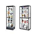 Store Full Vision Toy Collection Cabinet Aluminum Frame Glass Display Showcase Cabinet