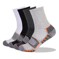 Wholesale Outdoor Thick Terry Plus Size Sport Socks Men Cushioned Hiking Athletic Running Crew Socks