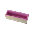 Handmade 1200g Cold Soap DIY Making Tool Eco-Friendly Wooden Rectangular Silicone Mold 3D PC Oval Shape Baking Cake Tools