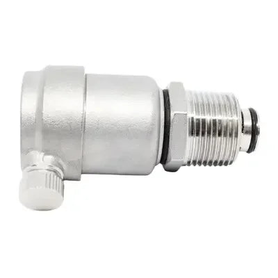 Stainless Steel Safety Manual High Temperature Water Venting and Bleeding Degassing Valve for Heating Pipes