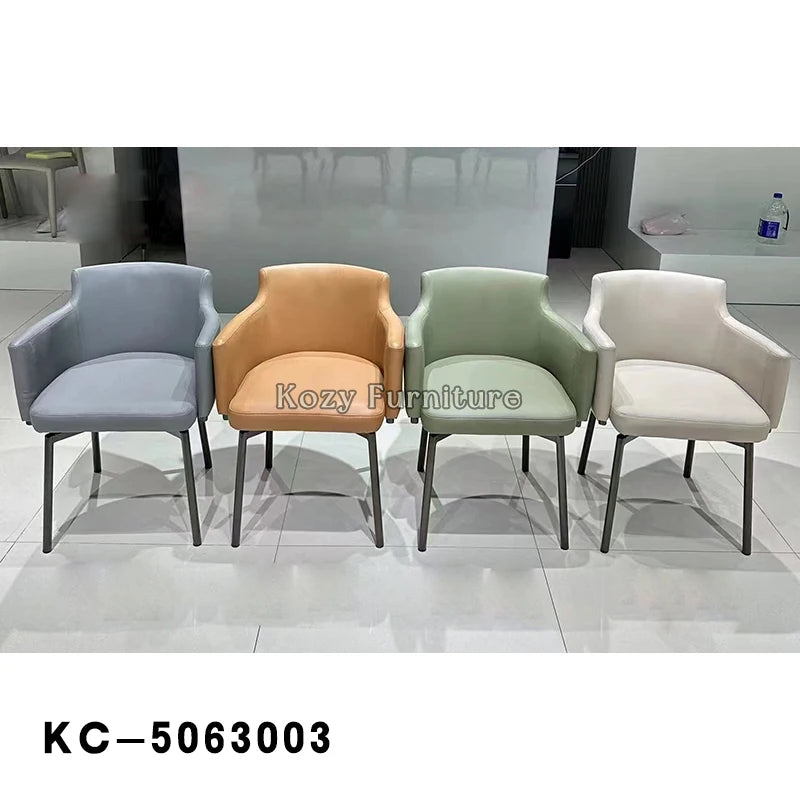 China Wholesale Modern PU Leather Dining Chair for Apartment Workshop Restaurant Hotel Banquet and Home Dining Room
