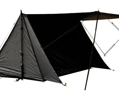 Outdoor Picnic Wild Survival Ultra-lightweight Pole Less Single Double Shelter Rain and Dew Camping Canopy Tent