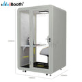 Indoor Portable Modular Office Cabin Pod Soundproof Gym Booth Fitness Room Acoustic Work Booth Power Supply OEM Mall Use