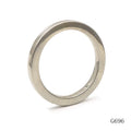 30mm Silver Flat Square Solid Alloy Metal Bag O Ring Special Parts & Accessories