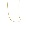 VIANRLA Skinny Dainty Rope Chain Necklace 925 Sterling Silver Twisted Chain Necklace