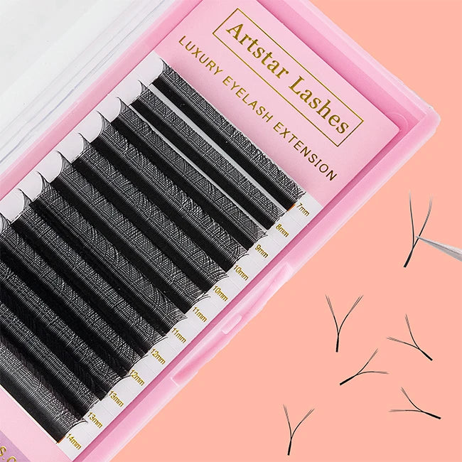 Artstar Yy Lash Extensions Premium Eyelashes Extension Wholesale YY Lashes 0.07mm Yy Lash Extensions Private Label