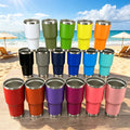 Wholesale Custom Logo 30oz Tumbler 304 Stainless Steel Vacuum Insulated Double Wall Tumbler With Straw and Lid Originales Termos