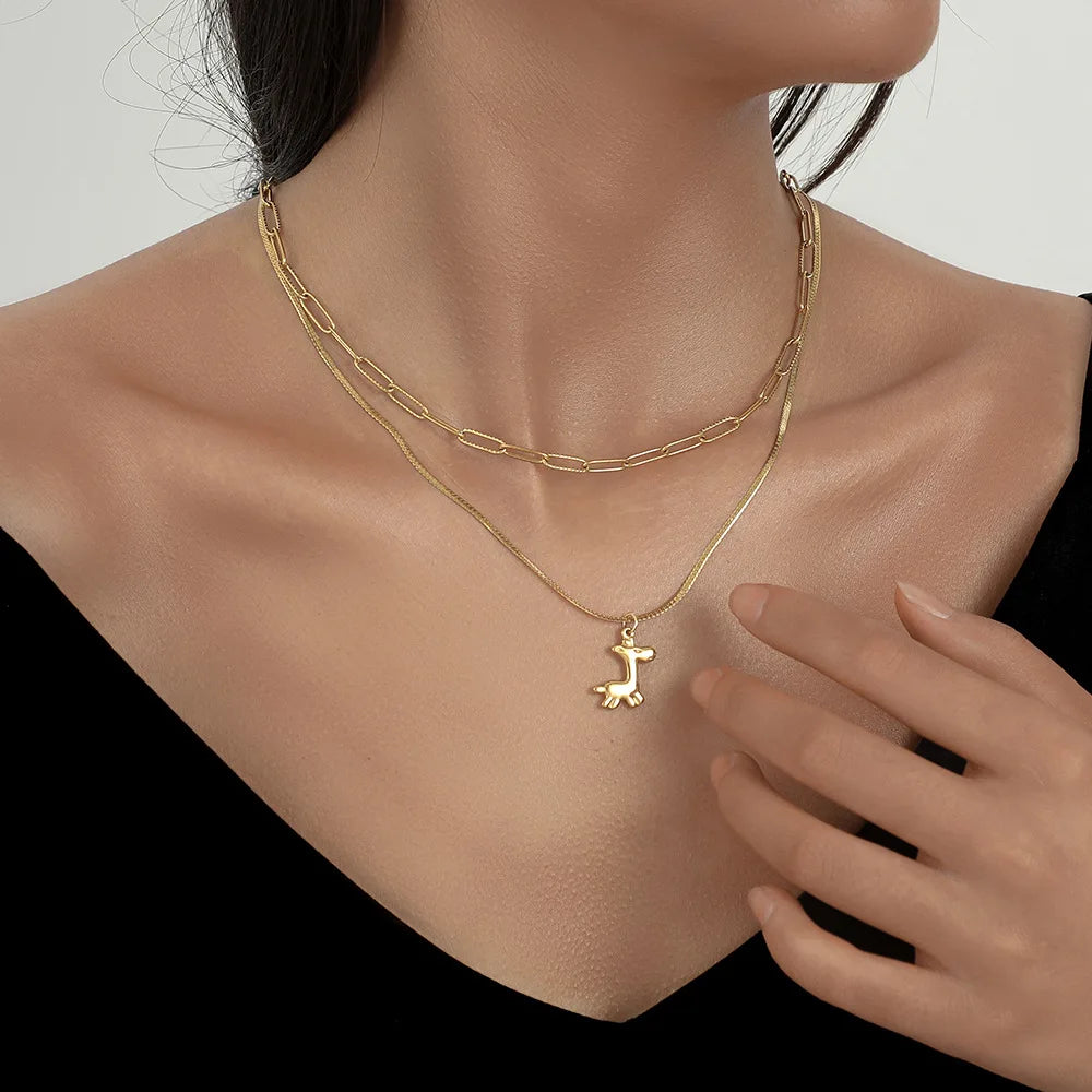 Wholesale Ecg Heartbeat Pendant Necklace Jewelry for Girls