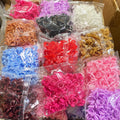 Wholesale 100Pcs/Bag Disposable Blooming Cup Tattoo Pigment Holder Container Eyelash Extension Glue Ring Lash Tools Supplier