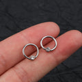 Wholesale Custom 16g G23 Titanium Clear Zircon Bead Ring BCR Gem Closure Nipple Lip Eyebrow Nose Ring Piercings Jewelry