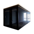 Smart Slim Aluminum Glass Office Partition Wall Dividers Open Plan System Modern Design Adjustable Warehouse Home Office