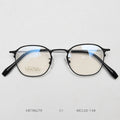 2024 New Retro Round Pure Titanium Men's Eyeglass Frame Ultra Light Optical Prescription Eyeglass Frame Female