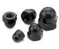 M3-M22 Black 304 Stainless Steel Hex Decorative Dome Cap Nuts