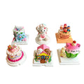 Simulation Cake Play Food Refrigerator Magnet Creative 3D Strawberry Roll Home Decor Cartoon Synthetic Resin Sticker MegaBDM
