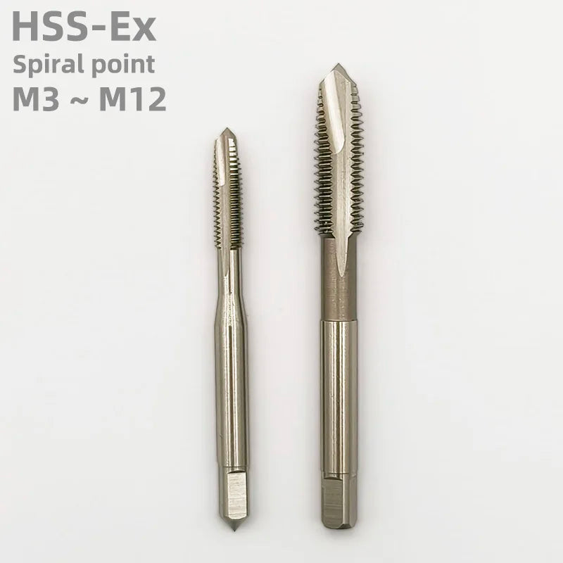 JIS Standard HSS EX-POT SFT Spiral Point Taps with Thread M3 M4 M5 M6 M8 M10 M12 for Stainless Carbon Steel