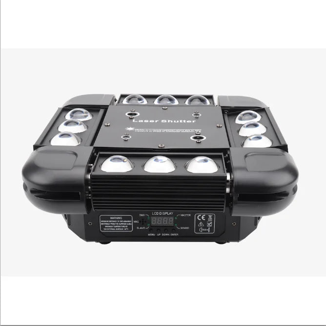Hot Outdoor Party Dj Warehouse 12pcs 10W Rgbw 4in1 Led Stage Lighting