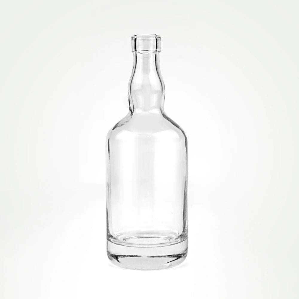 China Supply 250ml/750ml Vodka Rum Gin Tequila Whisky Spirits Glass Bottle with Custom Label One Stop Service OEM/ODM