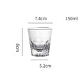 New Idea Products 2020 Best Selling 150ml Glass Cup Cortado Cups
