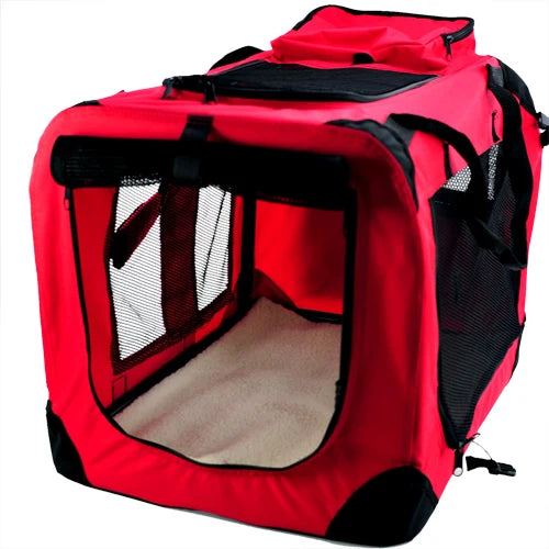Luxury Detachable Pet Soft Crate Creative Breathable Iron Thickened Folding Outdoor Soft Fashion Animal Item MegaBDM