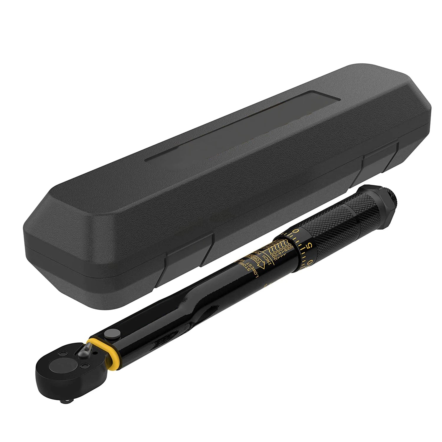 YUHANG 1/4-Inch Drive Carbon Steel Torque Wrench DIY Grade (20~200 In-lb/2.26~22.6 Nm) Custom OEM Support