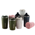 Reusable 380ml 510ml Travel  Reusable Thermo BPA Free Stainless Steel Insulated Water Cup Coffee Beer Mugs