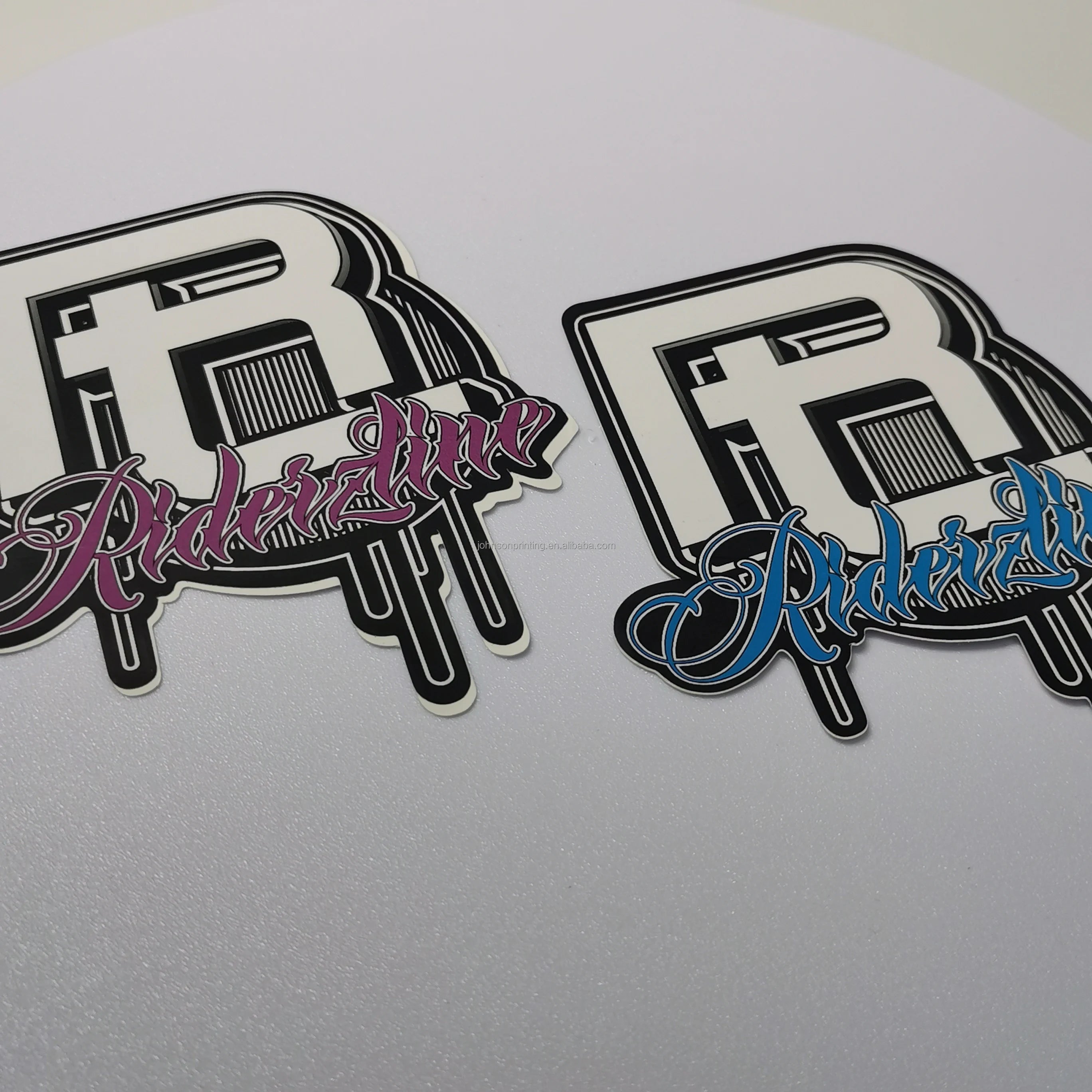 Custom Die Cut Waterproof Vinyl Stickers Sheets Adhesive Paper & Film with Logo Kiss Cut Packaging & Label Printing
