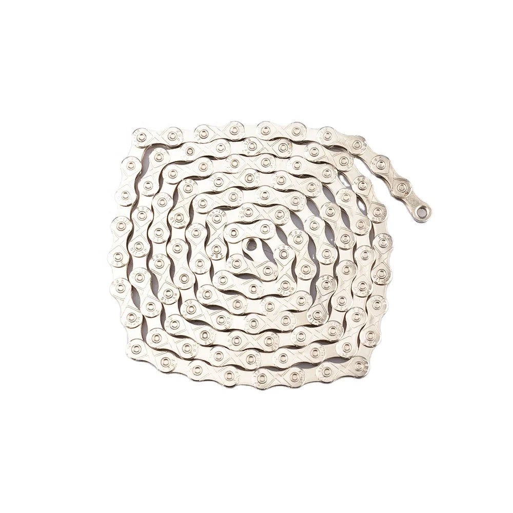 11 Speed Chain Silver Steel Durable Rust Proof Mountain Bike Chain