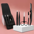 Wholesale Custom logo 4 PCS 5PCS Professional Eyebrow Trimming Tweezer Set Eyelash Tweezer Kit