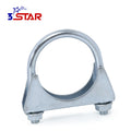 Galvanized Steel U Type Pipe Clamp C Clamp Inch Polished Surface 24-102mm Grip