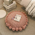 Decorative Pillow Covers Pompom Cushion Livingroom Cover Boho Throw Pillow Comforter  Knit Cushion Cover Ans