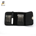 Optical Tool Kit Eyeglasses Repair Kit Precision Screw Driver Screwdriver Set With Pocket Leather Wallet